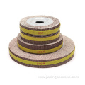 250mm abrasive sandpaper chuck flap wheels for polishing